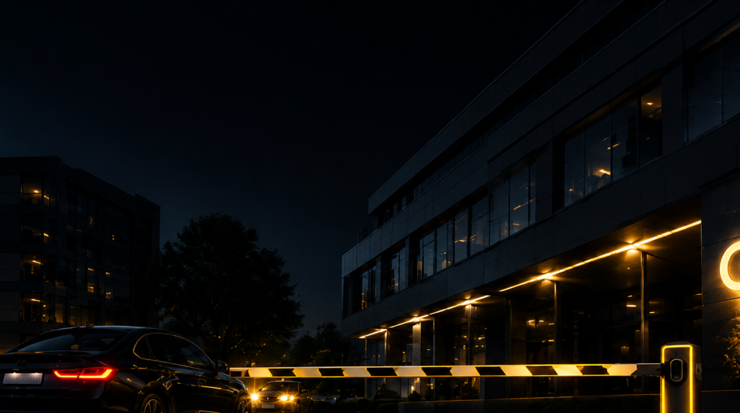 Secure vehicle access and campus security
